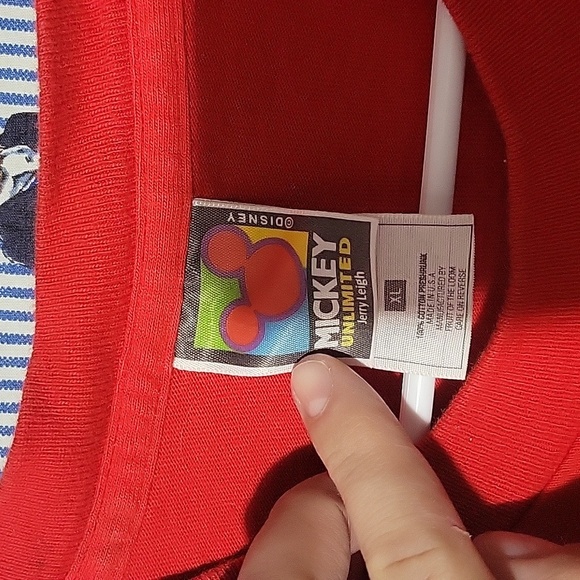 MICKEY UNLIMITED MICKEY MOUSE T-SHIRT XL Made In Usa XL Jerry Leigh - Picture 8 of 12